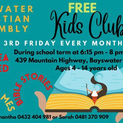 Kids Bible Teaching & Pizza - 2024 (for 4-14 YO but all welcome!), 439 ...