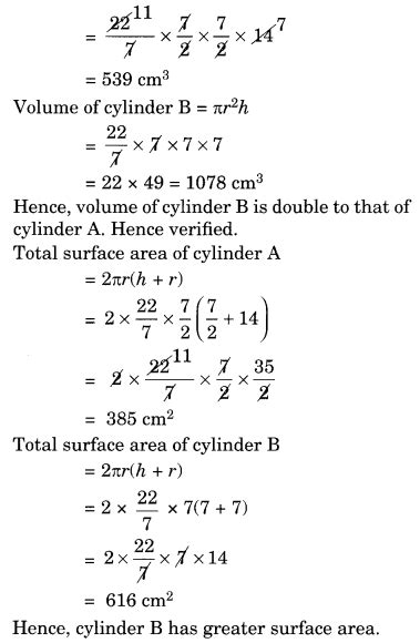 NCERT Solutions for Class 8 Maths Chapter 11 Mensuration Ex 11.4 ...