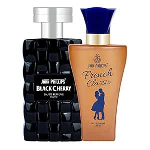 Buy John Phillips Men & Women BLACK CHERRY & FRENCH CLASSIC | Long ...