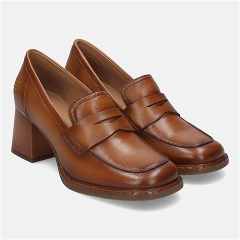 Buy BAGATT Scala Brown Womens Leather Block Heel Pumps Online
