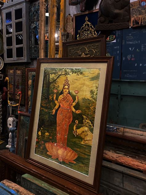 Goddess Lakshmi | Iconic oleography of Raja Ravi Varma