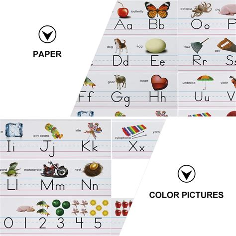 Buy NUOBESTY 1 Set First - Flashcards Math Learning Games Letter Props ...