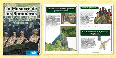 Libro - La Masacre de las Bananeras (PDF) - Twinkl Colombia