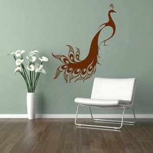 Decor Villa 43 cm Decor villa Beautiful peacock Wall Wall Decal ...