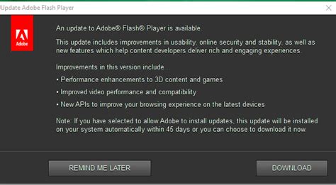 Adobe flash player version 10 or greater is installed - vlerotoolbox