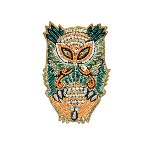 Buy Owl Shape Brooch Pins Online For Women - Handmade & Embroidered ...