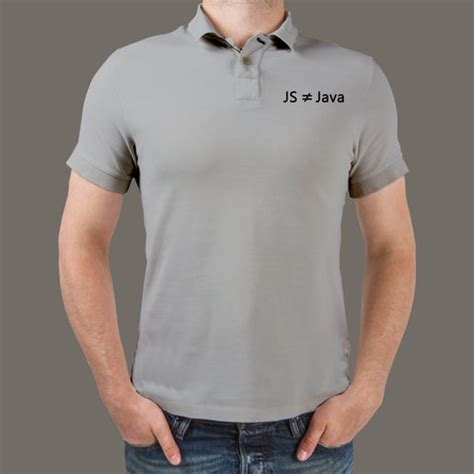 Javascript [JS] Polo T-Shirt For Men – TEEZ.in