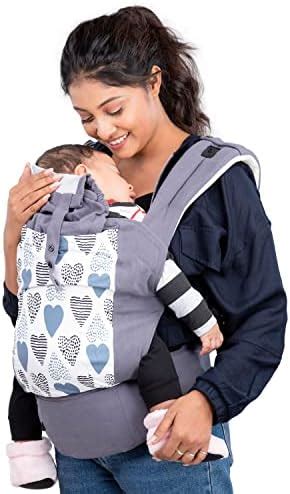LuvLap Adore Baby Carrier with 2 carry positions, Baby carrier for 4 to ...