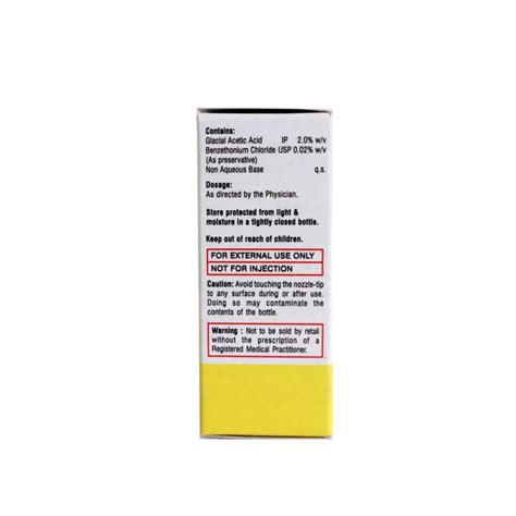 Buy Acetik Ear Drop online | Uses, Side Effects, Price and substitutes ...