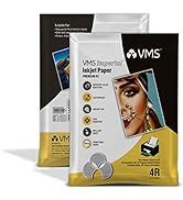 VMS Imperial 270 GSM 4R (4x6) Matte Photo Paper – Waterproof, Pack of ...