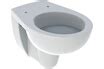 Pack WC Geberit Cuvette WC nue suspendue Bastia - - Blanc - 35.5x33.5cm ...