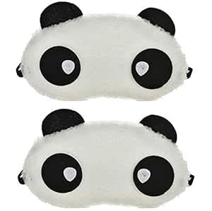 Buy Jenna Water Drop Panda Sleeping Eye Mask White (Pack of 2) Online ...