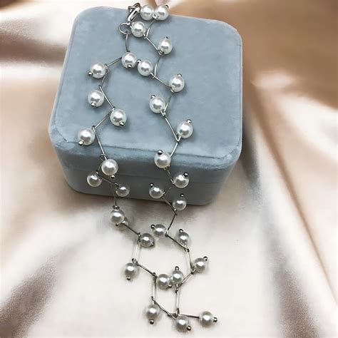 Order Pearl Zig-Zag Choker Online from Tinyminymo