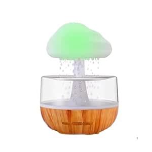 Lumevo Snuggle Cloud Rain Diffuser Humidifier Pack of 1 – Mushroom ...
