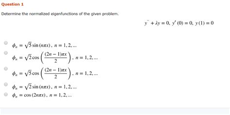 Image result for Normalized Eigenfunction