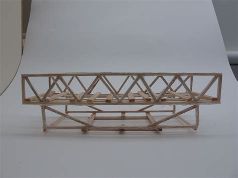 Best Balsa Wood Bridge Design Bridge Truss Efficient Most Lightest ...