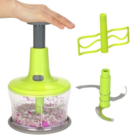 Buy Sakexa Food Processor Vegetable Hand Chopper for Veggie Blending ...