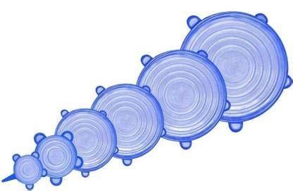 Buy AVRT Reusable Silicone Stretch Lids, Durable Food Storage Covers ...