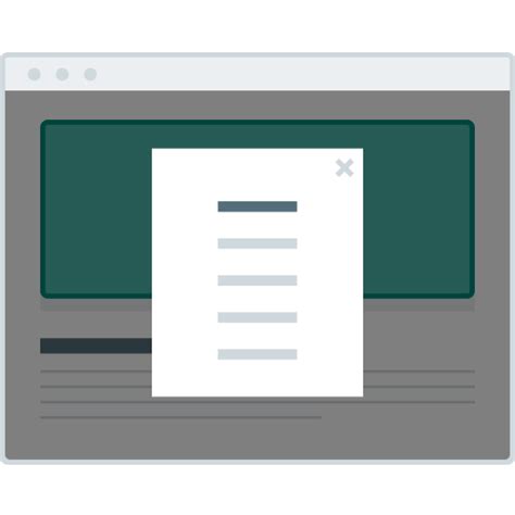 Image result for Modal Menu