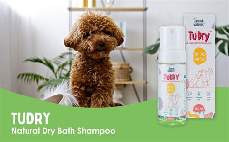 Buy Unleash Wellness® TuDry® 150ML, Bath Foam Shampoo for Dogs & Cats ...