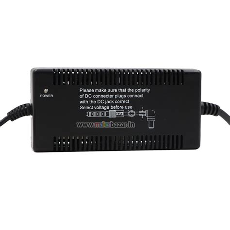 DC to DC 100W Laptop Adaptor for Cars with Charging Plugs