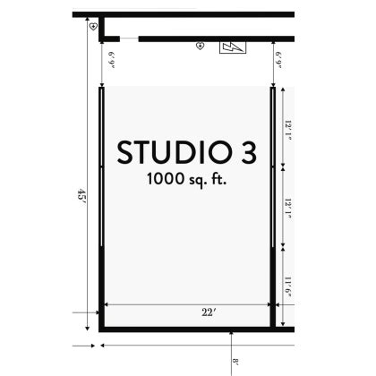 Image result for Three Panel Skycrapte Studio Layout