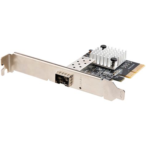 StarTech.com 10G PCIe SFP+ Card - Single SFP+ Port Network Adapter ...