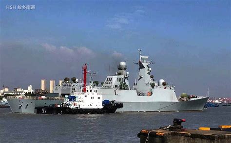 日本媒体：中国最新型054A护卫舰现身日本近海_新浪军事_新浪网