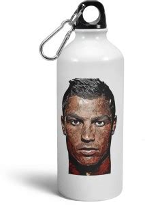 Flipkart.com | FirstFit Ronaldo Face cut 600 ml Water Bottle - Sipper