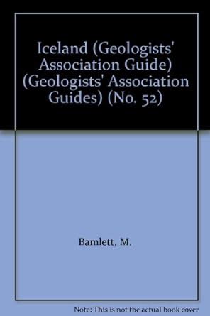 Buy Iceland (No. 52) (Geologists' Association Guides) Book Online at ...