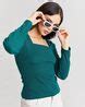Buy Tail Green Tops for Women by THE CLOTH CROW Online | Ajio.com