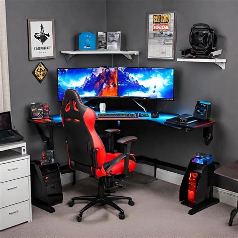 9 Gaming Desk Setup Ideas that Elevate Your Gaming Arena : Madison ...