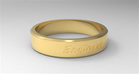 ArtStation - Engineer Ring Gold