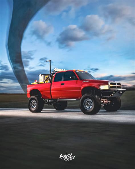 Twister Dodge Ram Truck Red
