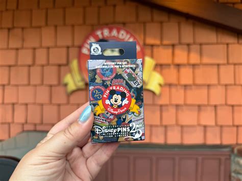 NEW 25th Anniversary Disney Pin Trading Mystery Pack Arrives in Disney ...