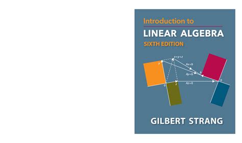 Gilbert Strang Linear Algebra PDF 的图像结果