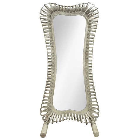 Antique French Gold Gilt Floor Standing Mirror at 1stDibs | antique ...