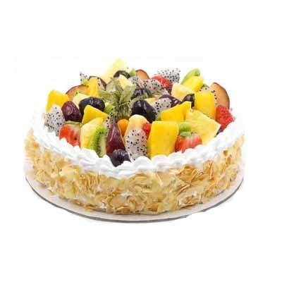 Send Vanilla Fruit Cake Online in Kerala Same Day Delivery