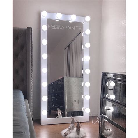 full length mirror with lights