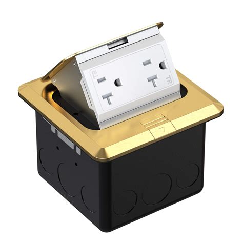 Buy WEBANG Pop Up Floor Outlet Box with 20 Amp Tamper-Resistant ...