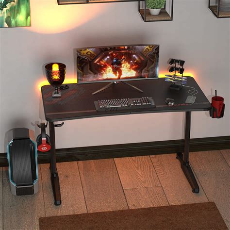 Buy EUREKA ERGONOMIC Gaming Desk Large Gaming Table Gaming Computer ...