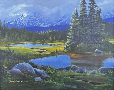 Meadows Below Mount Monarch: Tweedsmuir Provincial Park B.C. — Mark ...