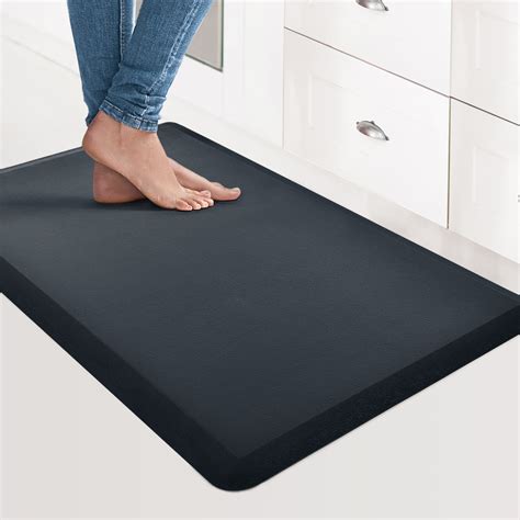 Y12001BB-Art3d Anti Fatigue Mat - 1/2 Inch Cushioned Kitchen Mat - Non ...