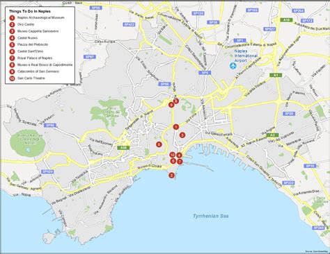 Map Of Naples