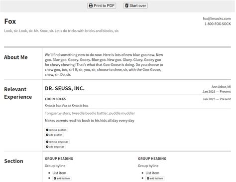 Image result for Correction Resume Format
