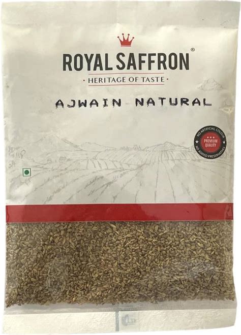 Royal Saffron Natural Pure Ajwain Carrom Seeds - 200gm Price in India ...