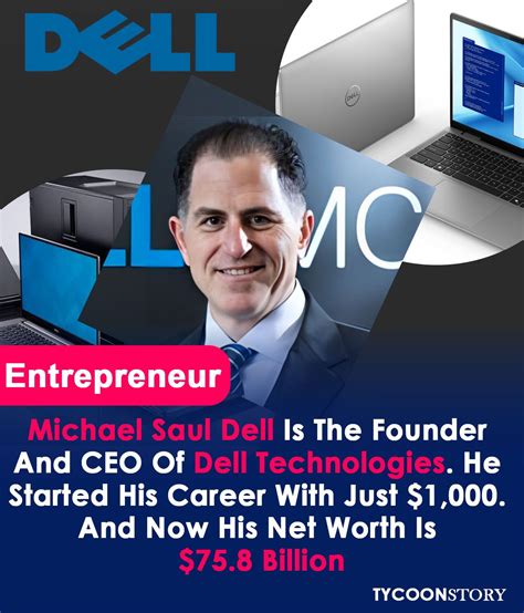 Michael Dell: From $1,000 to a tech empire | TYCOONSTORY posted on the ...