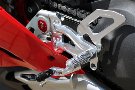 Buy CNC Racing Adjustable Rear Sets For Ducati Panigale V4 S Online ...