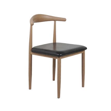 Hans Cafe Chair - Metal Restaurant Chair with Wooden Finish Wholesale ...