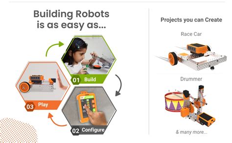 Avishkaar Metal Robotics Super Starter Kit, Multicolor, 8+ Years, 35 ...